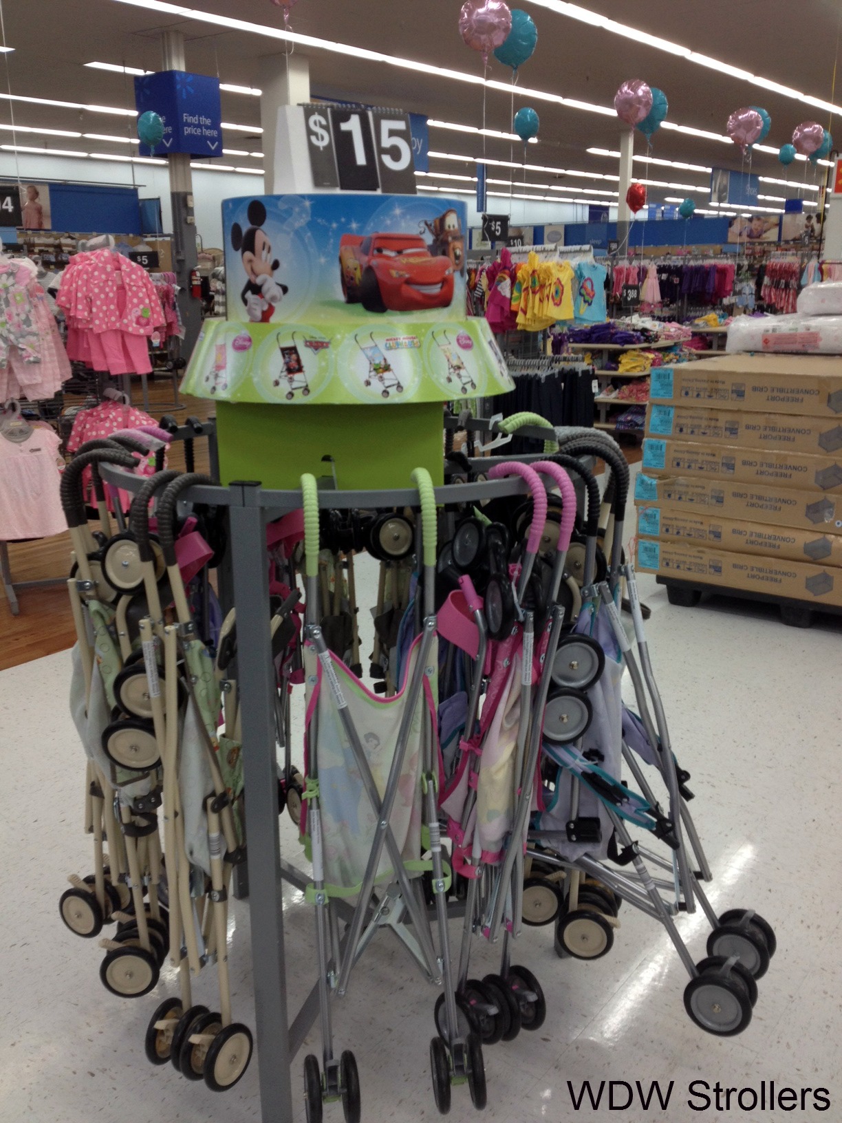 walmart disney stroller