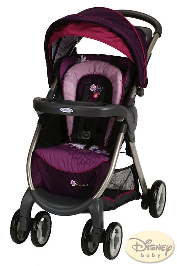 graco purple stroller